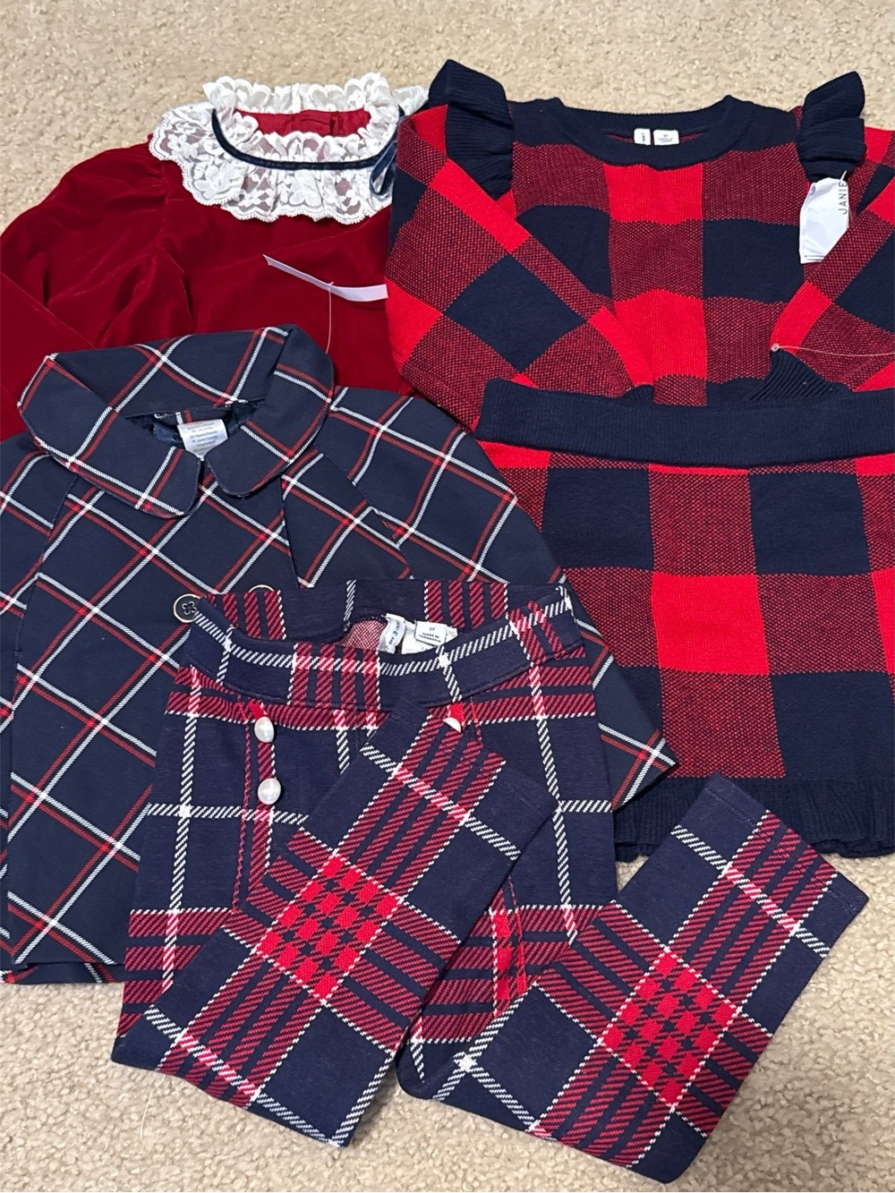 Janie and Jack Girls 2T Bundle